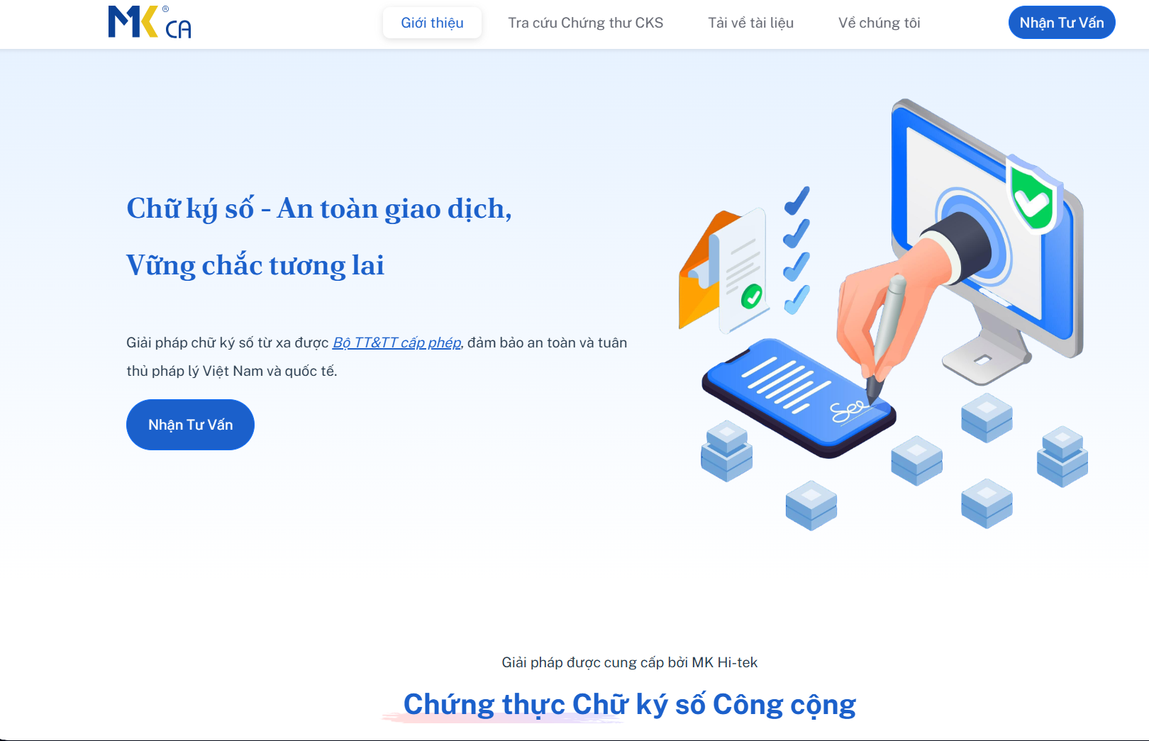 MK CA Landing Page
